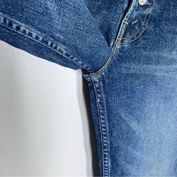 Mother Superior Sz 31 Pixie Tomcat Ankle Jeans in Born to Bite - Picture 7 of 10